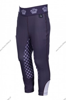 Legginsy dzieciĂŞce HKM Lavender Lola -peÂłen lej silikonowy