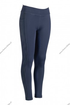 Legginsy dzieciĂŞce HKM Flow Reflective -peÂłen lej silikonowy