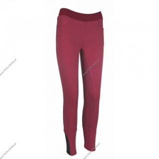  Legginsy jeÂździeckie HKM Ivy-peÂłen lej silikonowy
